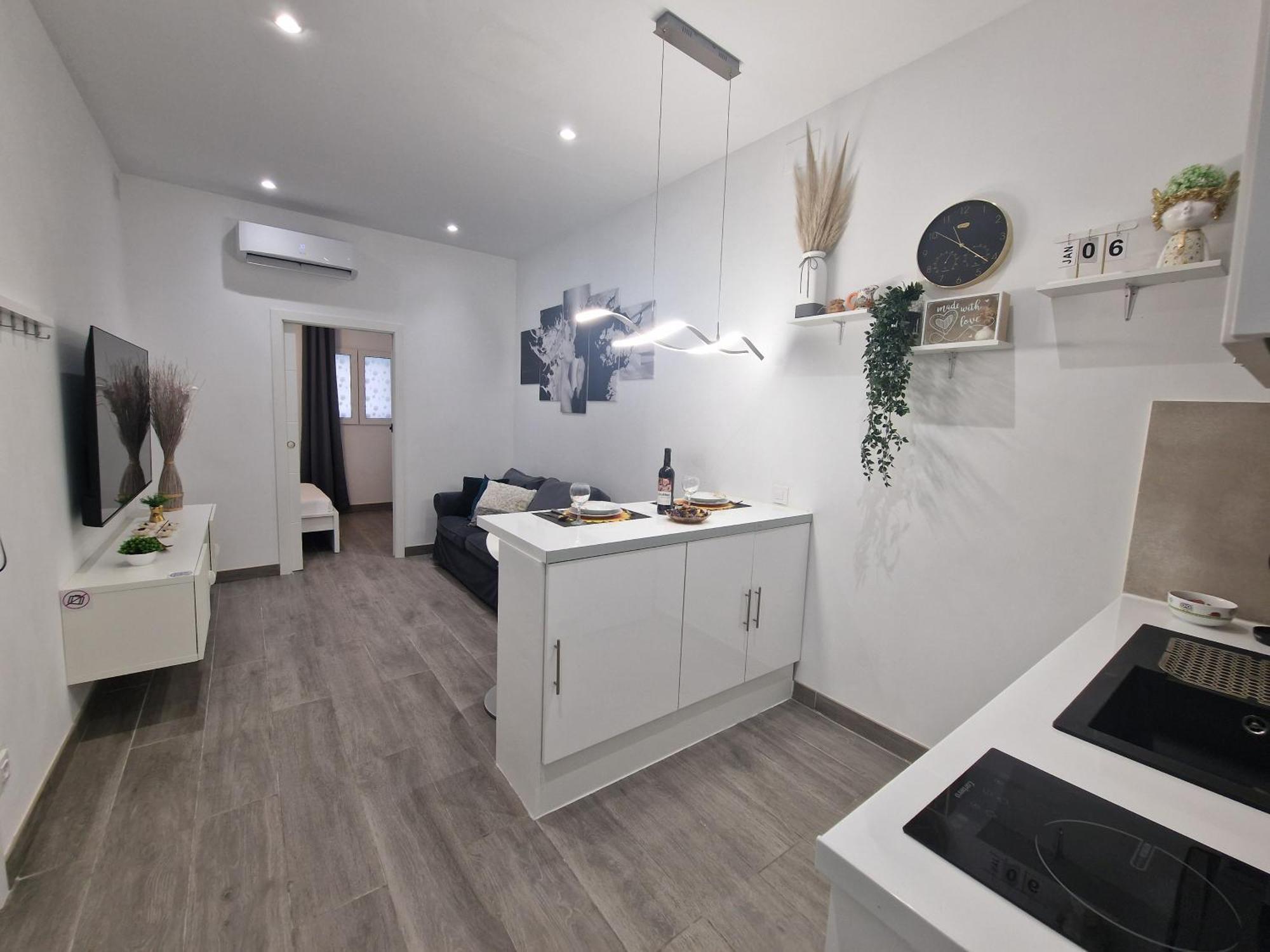 Apartmán Barcelona, Apartamento De 1 Habitacion L'Hospitalet de Llobregat Exteriér fotografie